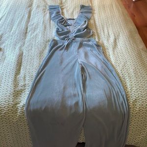 2 piece turquoise matching Zara set